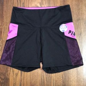 PINK Ultimate Hi-Waist Shortie Women sz M New